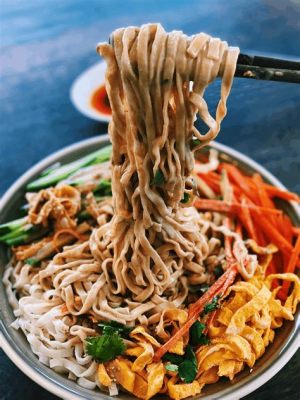  イビンの涼麺は、ピリ辛で香ばしいごまダレが食欲をそそる夏の定番！